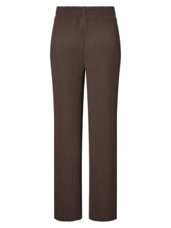 Y.A.S naisten housut K Yasalisa HW Pant S. Noos, Chocolate Brown