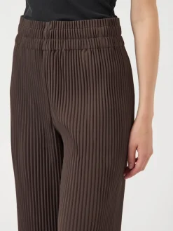 Y.A.S naisten housut K Yasalisa HW Pant S. Noos, Chocolate Brown