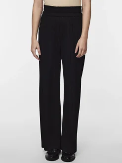 Y.A.S naisten housut, YASALISA HW PANT S Musta