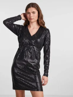 Y.A.S naisten mekko, AD-YASDARKNESS LS DRESS Musta