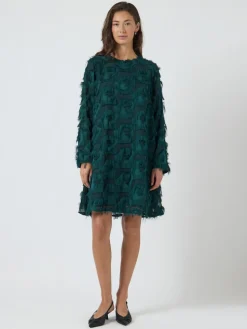 Y.A.S naisten mekko YASDIO LS SHORT DRESS, Ponderosa Pine