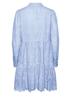 Y.A.S Naisten Mekko YASHOLI LS DRESS S Vaaleansininen