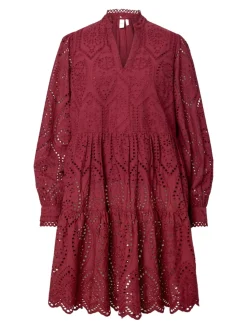 Y.A.S Naisten Mekko YASHOLI LS DRESS S Tibetan Red