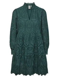 Y.A.S Naisten Mekko YASHOLI LS DRESS S Khaki