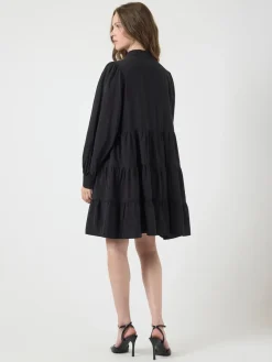 Y.A.S naisten mekko, YASPALA LS DRESS S. Black