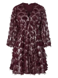 Y.A.S naisten mekko YASPAZILLA 7/8 DRESS, Port Royale