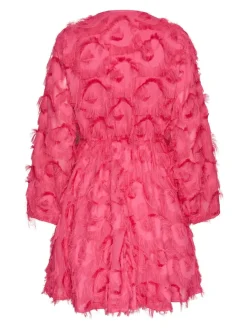 Y.A.S naisten mekko, YASPAZYLLA 7/8 DRESS Pinkki