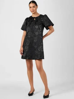 Y.A.S Naisten Mekko, YASSONYA 2/4 DRESS - D2D Musta