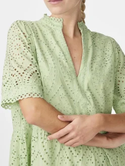 Y.A.S Naisten Minimekko YASHOLI SS DRESS Mintunvihreä