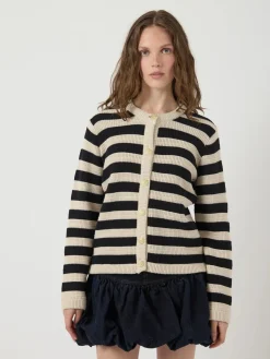 Y.A.S Naisten Neuletakki, Yassironi LS Knit Cardigan Birch