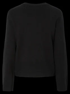 Y.A.S naisten neuletakki, YASPIMI LS KNIT CARDIGAN Black