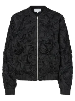 Y.A.S naisten takki YASMARIA LS BOMBER JACKET, musta