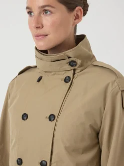 Y.A.S naisten takki, YASPRIXO LS COAT Sepia Tint