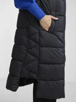 Y.A.S Naisten Toppaliivi, K-YASLIRO PADDED VEST Musta