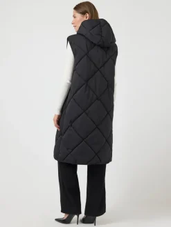 Y.A.S naisten toppaliivi, YASSELURA PADDED VEST Musta