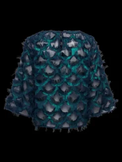 Y.A.S naisten toppi, YASPAZILLA 3/4 TOP Navy Blazer